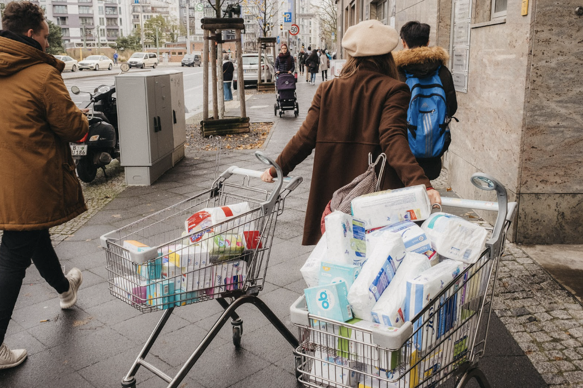 Periodenarmut Spenden